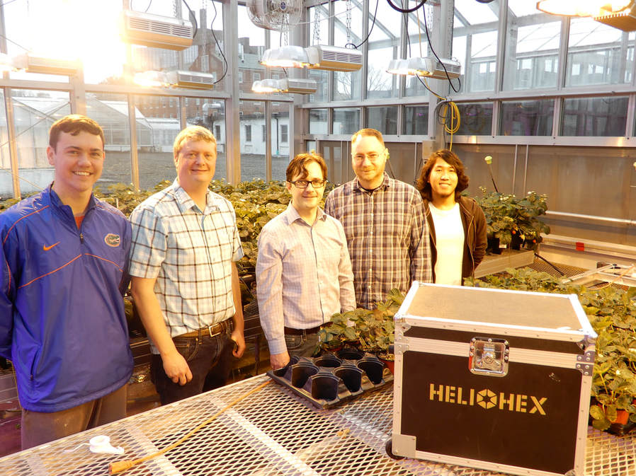 Heliohex and Cornell University Researching Better LED Lighting for Plants