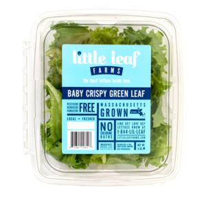 Baby greens - Little Leaf Farms lowers production costs