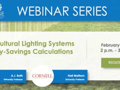 Horticultural Lighting Systems Energy Savings Calculations Source