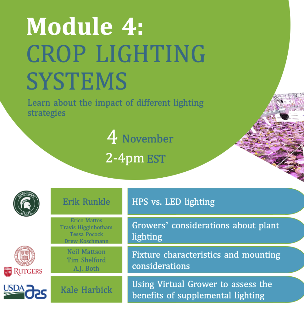 Module 4: Crop Lighting Systems