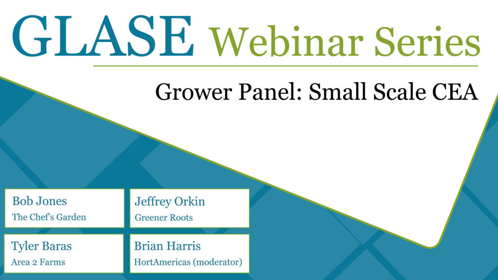 Panel: Small-Scale CEA Growers