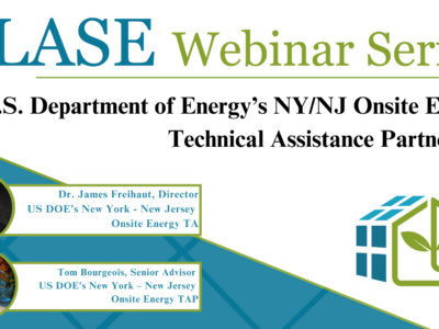 U.S. Department of Energy’s NY/NJ Onsite Energy Technical Assistance Partnership