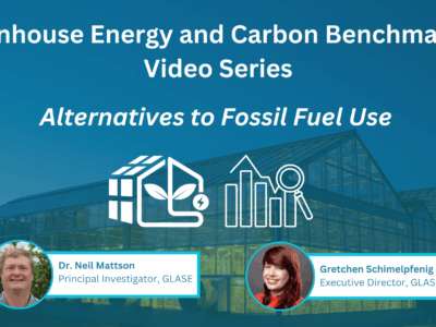 Greenhouse Energy and Carbon Benchmarking Video Series: Alternatives to Fossil Fuel Use